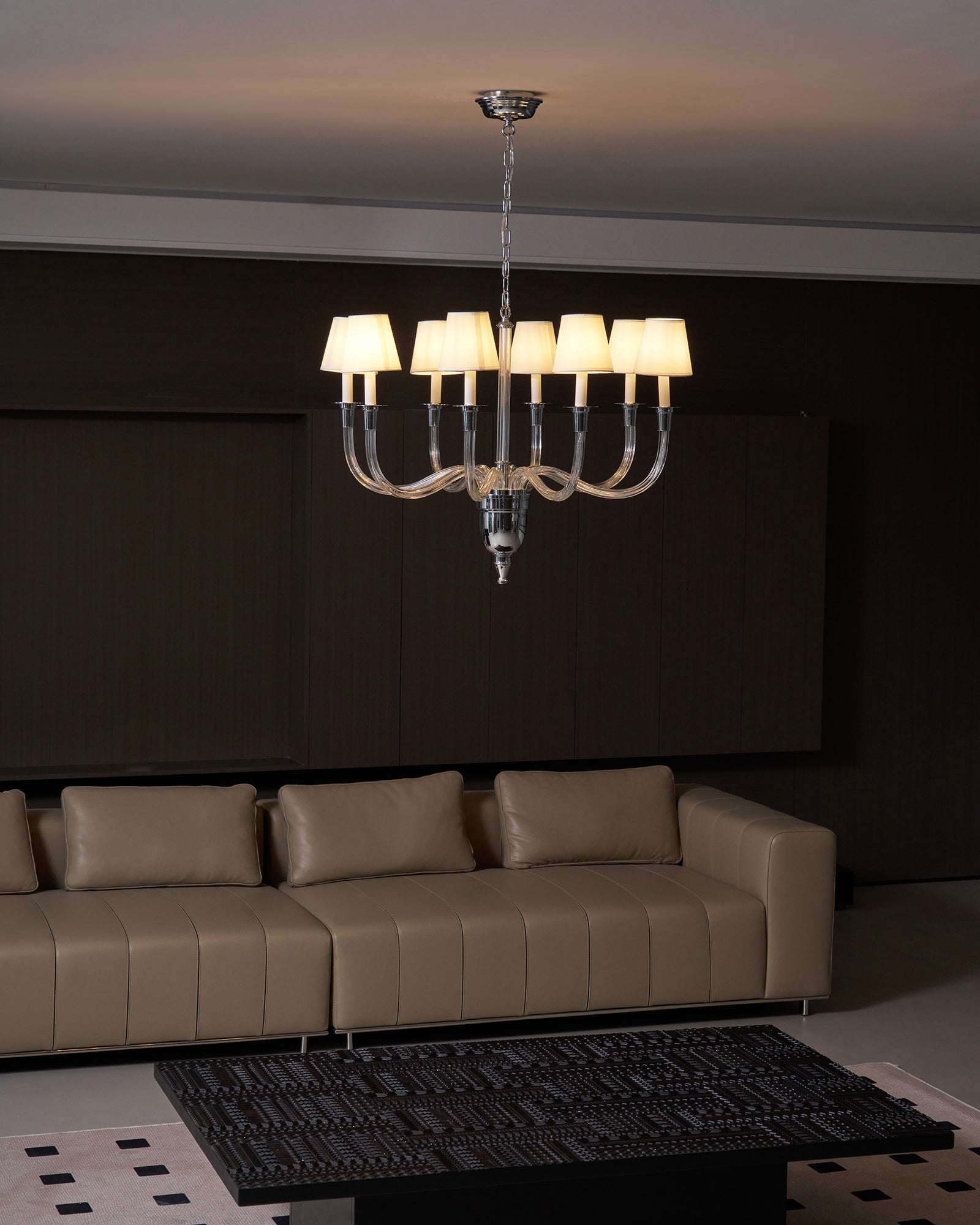 Lampadario in Cristallo di Lusso Postmoderno Syvinor