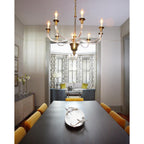 Lampadario in Cristallo di Lusso Postmoderno Syvinor