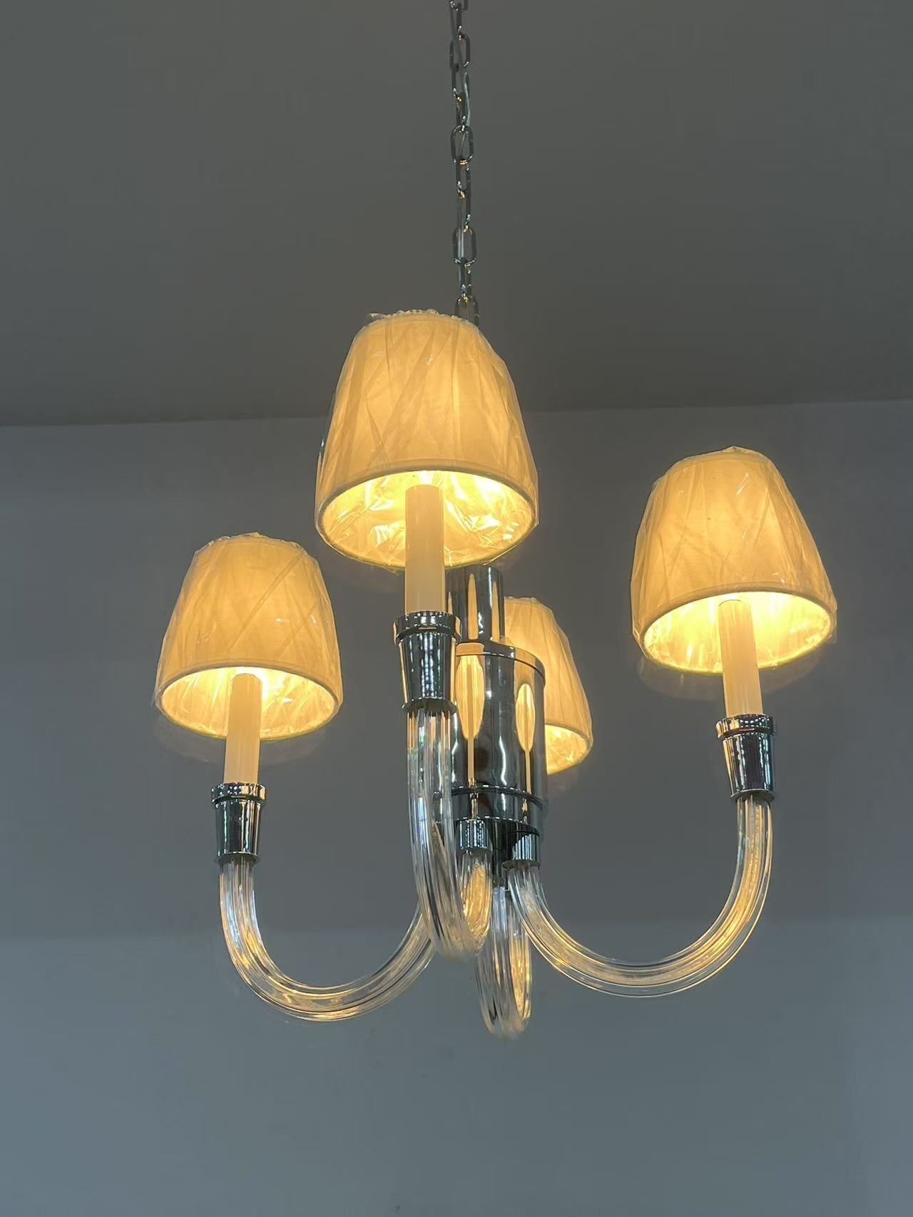 Lampadario in Cristallo di Lusso Postmoderno Syvinor