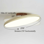 Fyne Lampada da Soffitto Regolabile Colorata per Camera da Letto