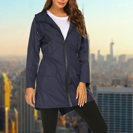 Giacca Impermeabile da Donna – Giacca Elegante e Impermeabile per Tempo Piovoso