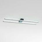 Arisha Minimalista LED Plafoniera Metallo Nera/Bianco Doppia Linea Soggiorno/Camera da Letto