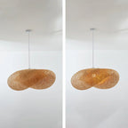 BambooChic – Lampada a sospensione in bambù naturale Boho