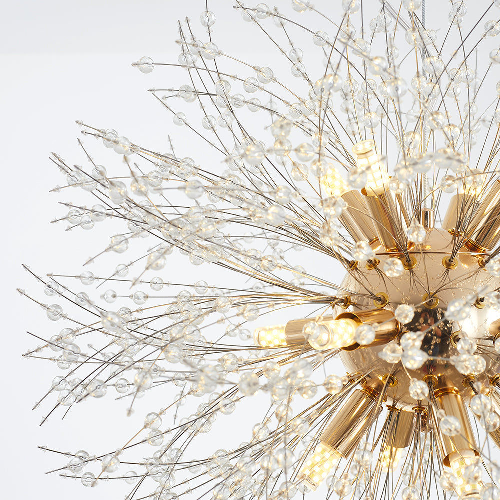 Lampada a Sospensione Vintage Kalia Fuoco Dandelion