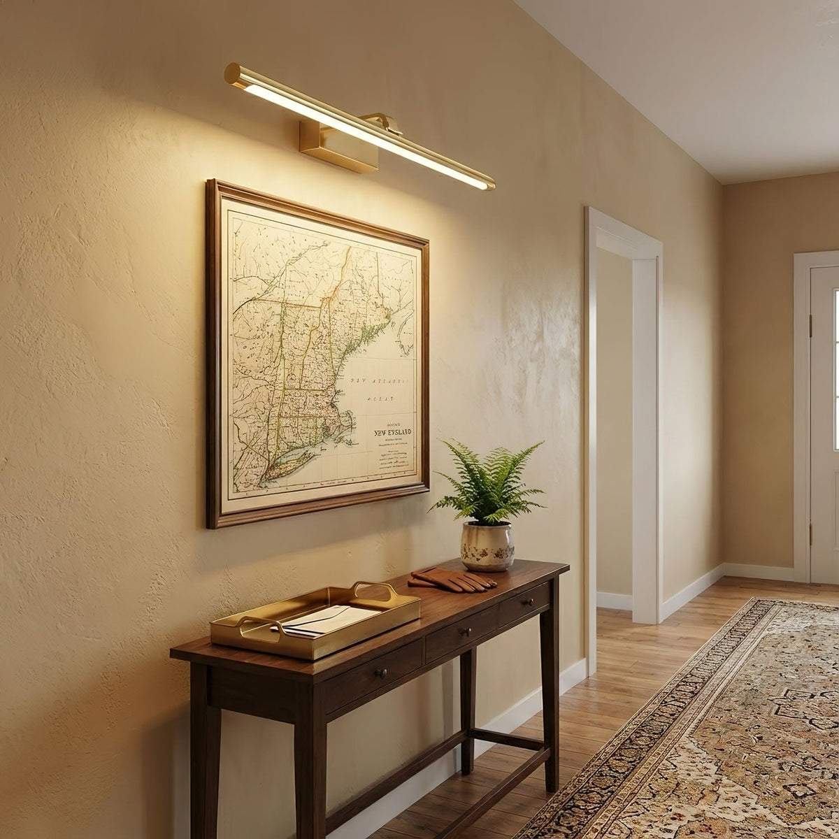 Applique a LED Lineare Color Noce