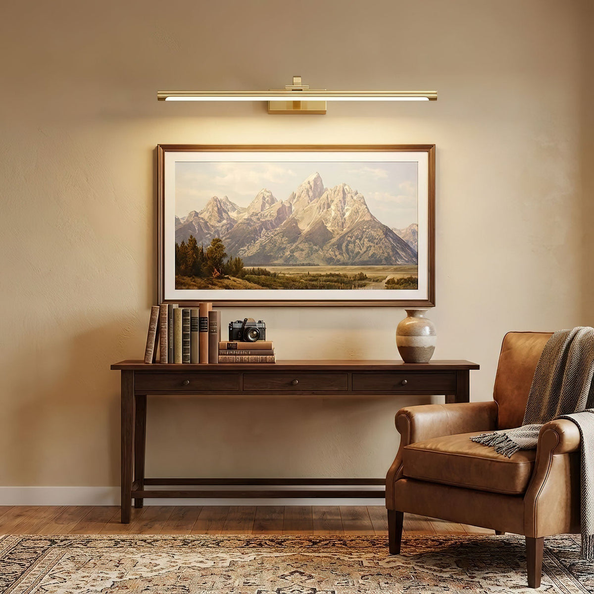 Applique a LED Lineare Color Noce