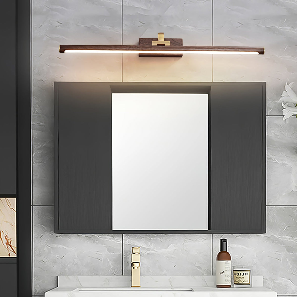 Applique a LED Lineare Color Noce