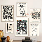 Quadro da parete – Stampa su tela – Colorato – 50×70 cm – Motivo artistico moderno di cane e gatto