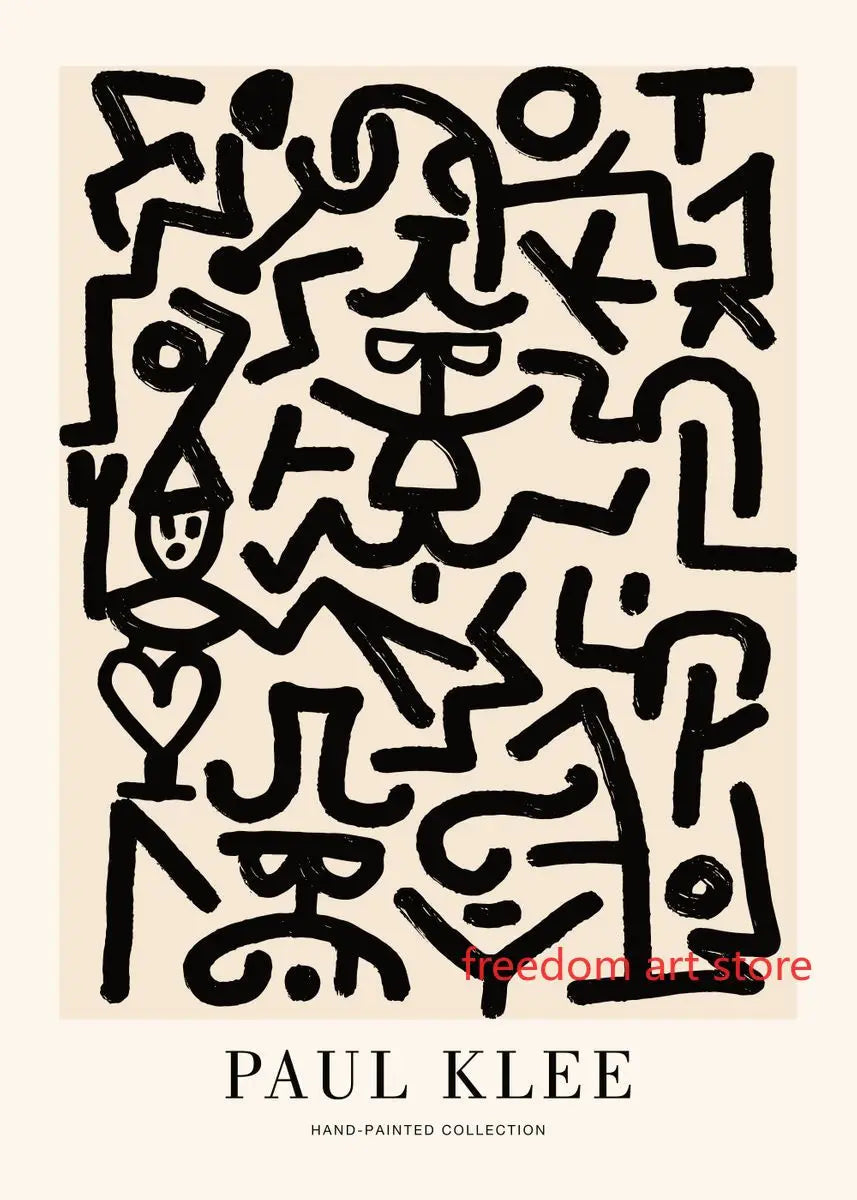 Quadro da parete – Stampa su tela – Colorato – 50×70 cm – Motivo artistico moderno di cane e gatto