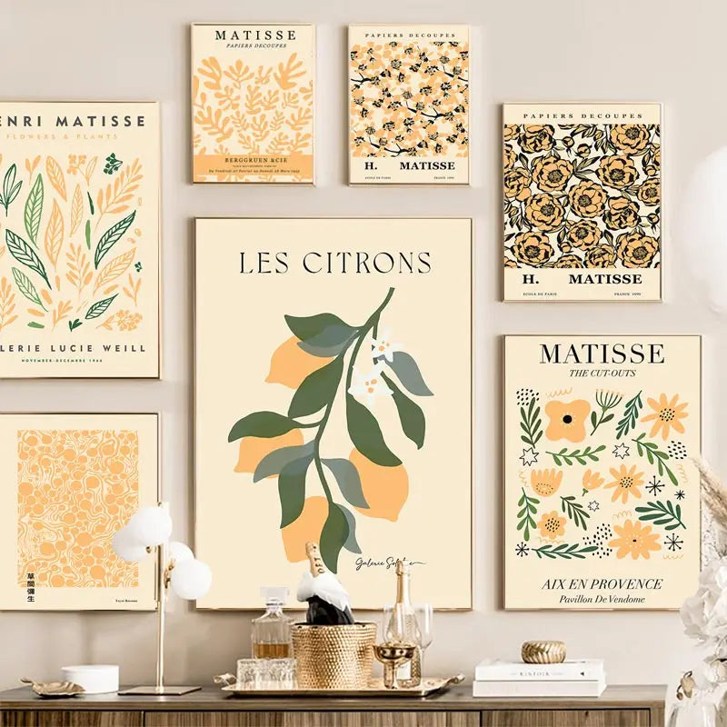 Quadro da parete – Stampa su tela – Colorato – Verticale – Yayoi Kusama – Mercato dei fiori – Astrazione moderna