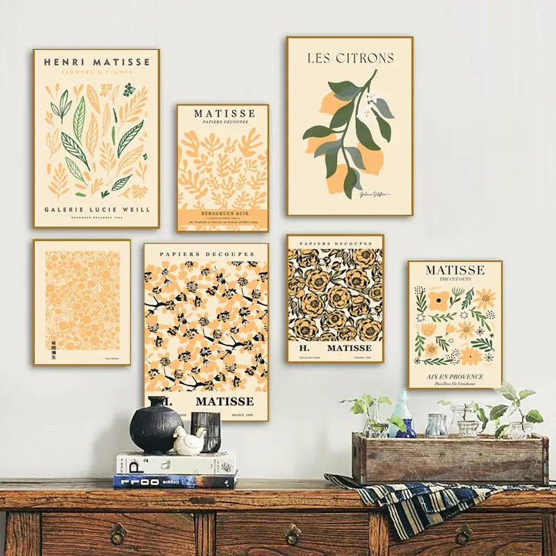 Quadro da parete – Stampa su tela – Colorato – Verticale – Yayoi Kusama – Mercato dei fiori – Astrazione moderna