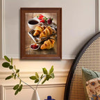 Quadro da parete – Stampa su tela – Motivo caffè – 60×80 cm – Moderno e Stile