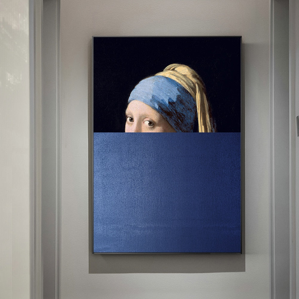 Quadro da parete – Stampa su tela – Motivi divertenti con rossetto – Stampe colorate – 60×90 cm – Arte da parete elegante per il soggiorno