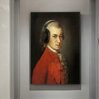Quadro da parete – Stampa su tela – Motivi divertenti con rossetto – Stampe colorate – 60×90 cm – Arte da parete elegante per il soggiorno