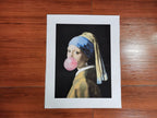 Quadro da parete – Stampa su tela – Motivi divertenti con rossetto – Stampe colorate – 60×90 cm – Arte da parete elegante per il soggiorno