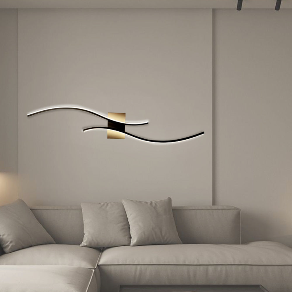 Lampada da parete Gillon – Alluminio – Bianco – 15 m² – Design moderno
