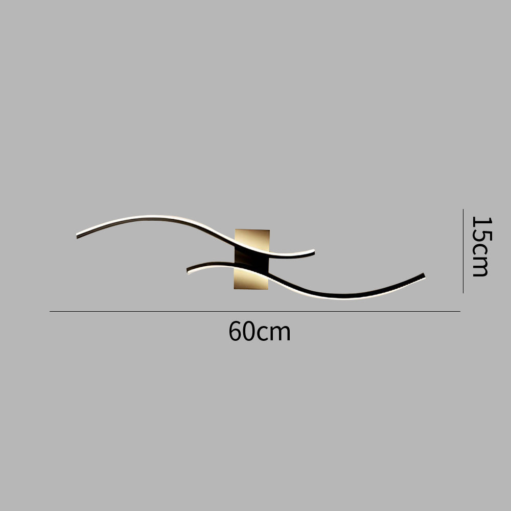 Lampada da parete Gillon – Alluminio – Bianco – 15 m² – Design moderno