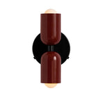 Lampada da parete – Vetro – Nero/Bianco – Ø 12 cm – Design moderno per interni eleganti