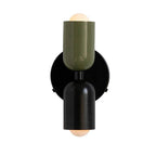 Lampada da parete – Vetro – Nero/Bianco – Ø 12 cm – Design moderno per interni eleganti