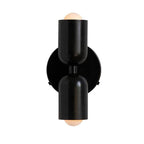 Lampada da parete – Vetro – Nero/Bianco – Ø 12 cm – Design moderno per interni eleganti