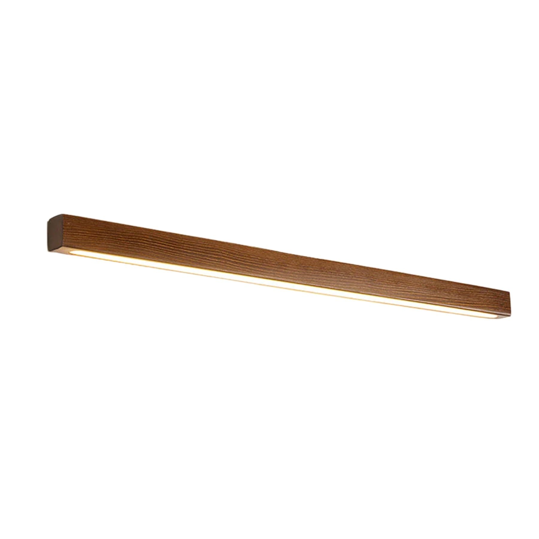 Lampada da parete – Finitura in legno – Luce calda – 3 posizioni di colore – Minimalista
