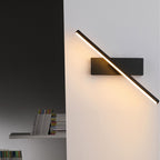 Lampada da parete – LED – Nera – 30×5 cm – Minimalista e Salvaspazio per un Ambiente Elegante