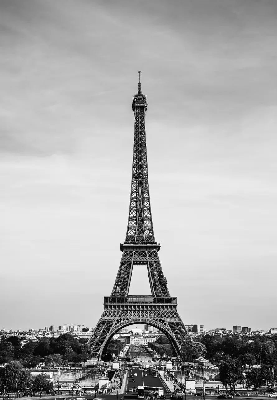 Poster da parete – Stampa su tela – Bianco e Nero – 70×100 cm – London Tower Bridge – Design urbano