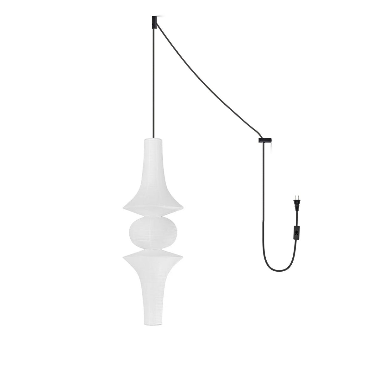 Lampada a sospensione Washi Paper E