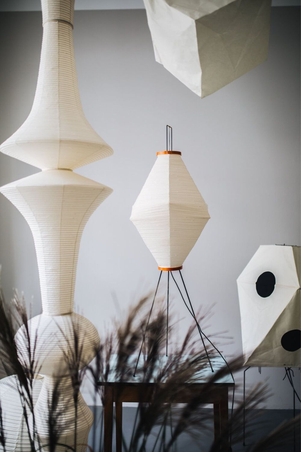 Lampada a sospensione Washi Paper E