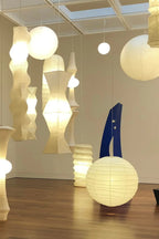 Lampada a sospensione Washi Paper E