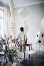 Lampada a sospensione Washi Paper E
