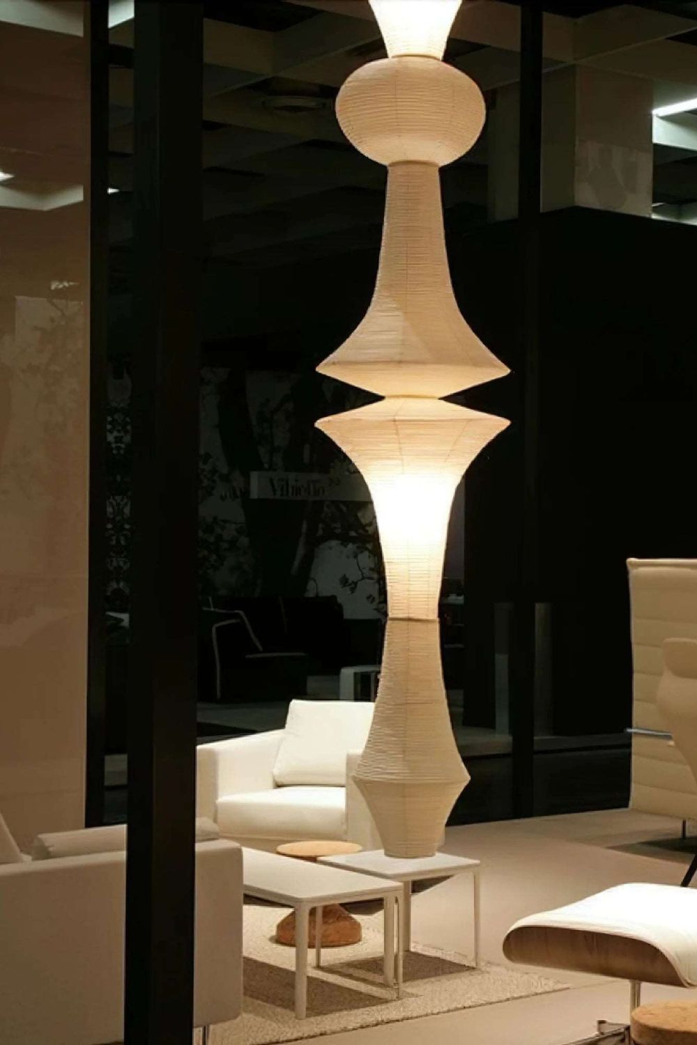 Lampada a sospensione Washi Paper E