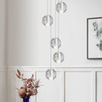 Lampade a sospensione moderne a globo con gocce d'acqua