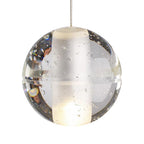 Lampade a sospensione moderne a globo con gocce d'acqua
