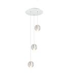 Lampade a sospensione moderne a globo con gocce d'acqua