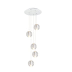 Lampade a sospensione moderne a globo con gocce d'acqua