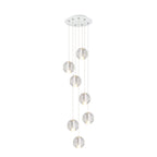 Lampade a sospensione moderne a globo con gocce d'acqua