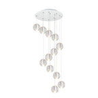 Lampade a sospensione moderne a globo con gocce d'acqua