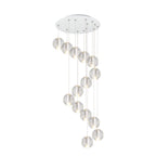 Lampade a sospensione moderne a globo con gocce d'acqua