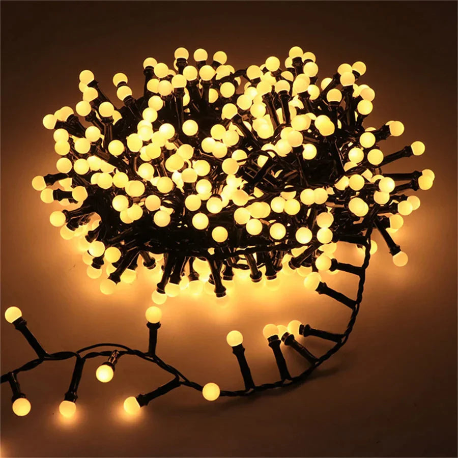 TwinkleSphere - Eleganti catene di luci per illuminazione esterna
