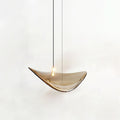Lampadario a Foglia Fluttuante Wave