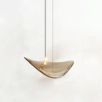 Lampadario a Foglia Fluttuante Wave