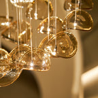 Lampadario a Foglia Fluttuante Wave