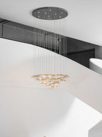 Lampadario a Foglia Fluttuante Wave