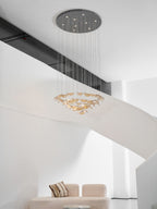 Lampadario a Foglia Fluttuante Wave