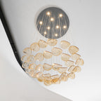 Lampadario a Foglia Fluttuante Wave