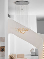 Lampadario a Foglia Fluttuante Wave