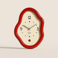 Orologio da Tavolo in Legno Ondulato