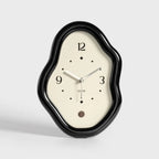 Orologio da Tavolo in Legno Ondulato