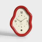 Orologio da Tavolo in Legno Ondulato